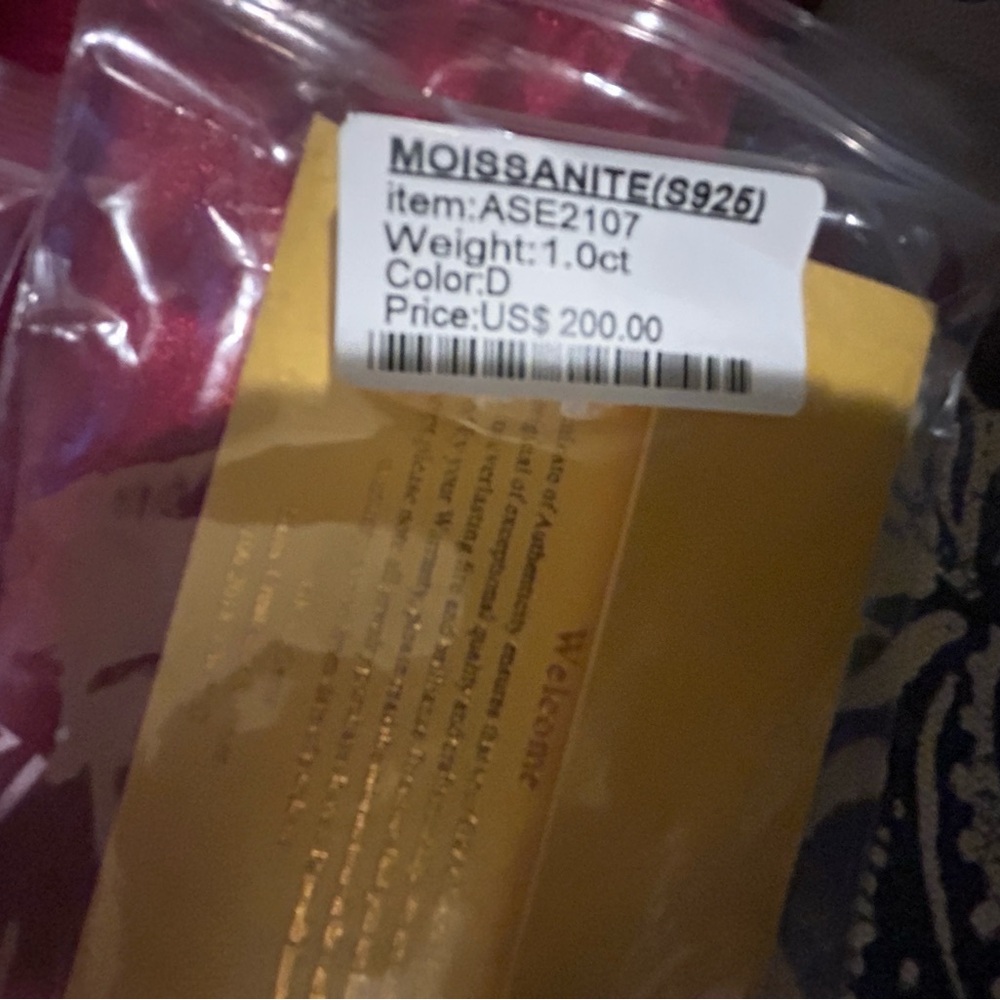 Moissanite (S925) 1.0ct Gemstone